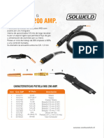 Pistola Mig 200amp