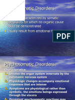 Psychosomatic Disorders