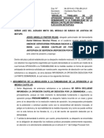 Absuevle Oposicion Cautelar PDF