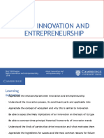 Chapter 2 - Innovation and Entrepreneurship
