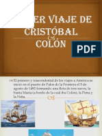 Primer viaje de Cristóbal Colón