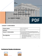 Lecture 6 and 7 Greek Architecture Update1