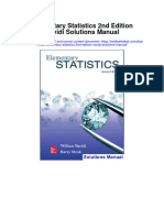 Elementary Statistics 2nd Edition Navidi Solutions Manual