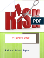 Risk Chapter 1 ppt