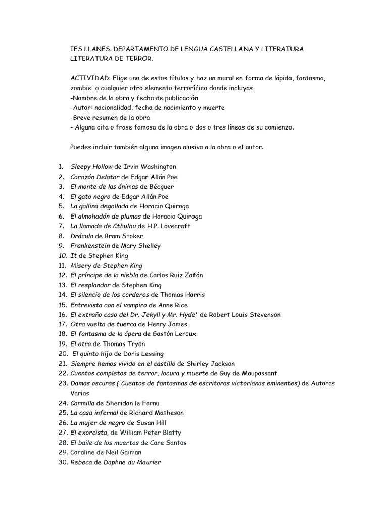 Actividad para halloween 2 pdf