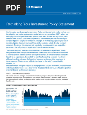 Investment Management Policy Statement