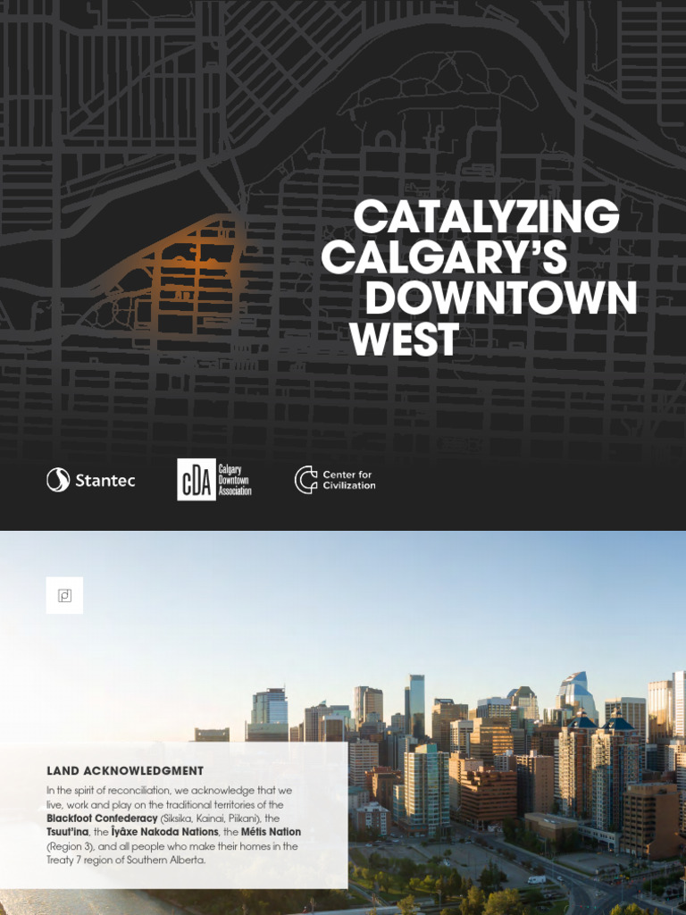 Catalyzing Calgary's Downtown West Plan | PDF | Policy | Urban Design