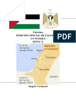 Position Paper de Palestina