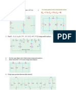 Numerical Problems - DC Network Theorem