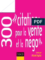 300 Citations Pour La Vente Et La Nego - Dunod