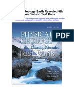 Physical Geology Earth Revealed 9th Edition Carlson Test Bank