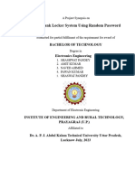 Format For B.tech Project Synopsis (SHASHWAT)