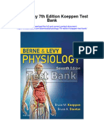 Physiology 7th Edition Koeppen Test Bank