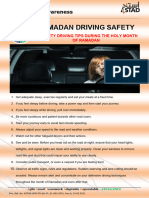 Ramadan Driving Safety
