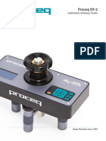 Proceq DY-2 Additional Information Calibration Software Guide - English