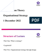 Org Theory Lecture Seven 