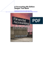 Financial Accounting 8th Edition Deegan Test Bank