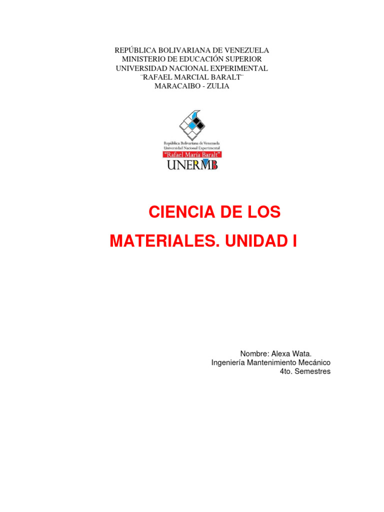 Ciencia de Los Materiales PDF