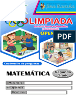 Segundo Grado Matemática OPEM 2023