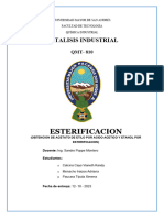 ESTERIFICACIÓN