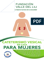 PDF Folleto Cateterismo Vesical en Casa Mujeres