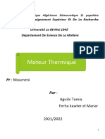 République Algérienne Démocratique Et Populaire Ministère de L