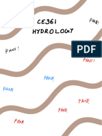 CE361 - Hydrology
