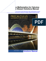 Precalculus Mathematics For Calculus 7th Edition Stewart Solutions Manual