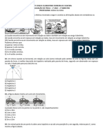 Avaliação Bimestral de Fisica - 2° Bim