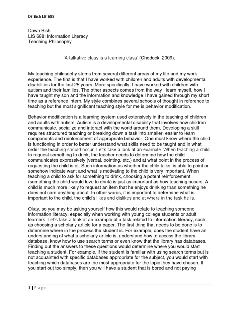 Autism essay introduction picture