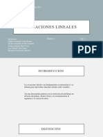 Presentación Ecuaciones Lineales 