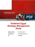 Vodafone Egypt Strategic Study
