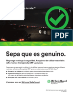 3M Safe Guard Ad (Red White) PDF - Spanish