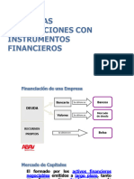 Tema V Transacciones Con Instrumentos Financieros