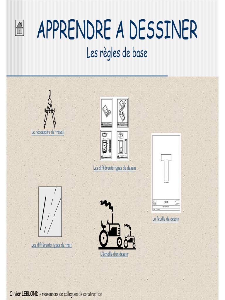 Guide du dessin technique à l'échelle | PDF | Dessin technique | Dessin
