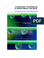 Principles of Chemistry The Molecular Science 1st Edition Moore Test Bank