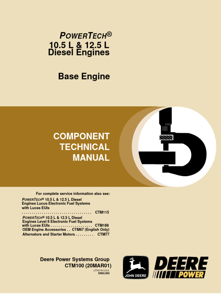 PowerTech Diesel Engines Technical Manual | PDF