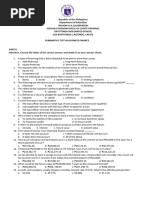 Summative Assessment Business Finance Part 2 With Key