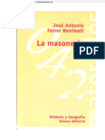 La Masonería - José Antonio Ferrer Benimeli - Es.pt
