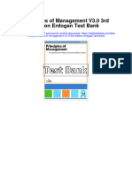 Principles of Management v3 0 3rd Edition Erdogan Test Bank