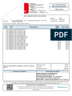 Factura Electrónica: Cant U/M Descripción Valor Unit. Valor Total