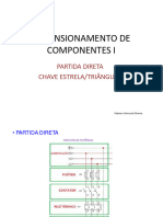 Dimensionamento de Componentes para Prova