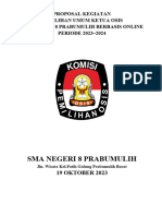 Proposal Kpu Pemilu Berbasis Online