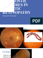 Dr. Indra DIAGNOSTIC FEATURES IN DIABETIC RETINOPATHY