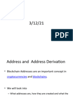 7 - Address and Address Derivation