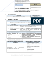 Act 1 - Tercer Bimestre - Primero - Tutoria