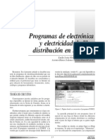 Programas de electrónica y electricidad de libre distribución en Internet