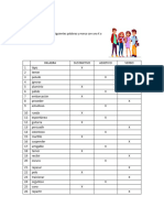 Repaso - Sustantivos, Adjetivos, Verbos - 2 Al 6 Octubre