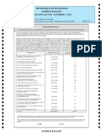 Election Ballot Preparation 2023 Print Works Sample Ballots Combined
