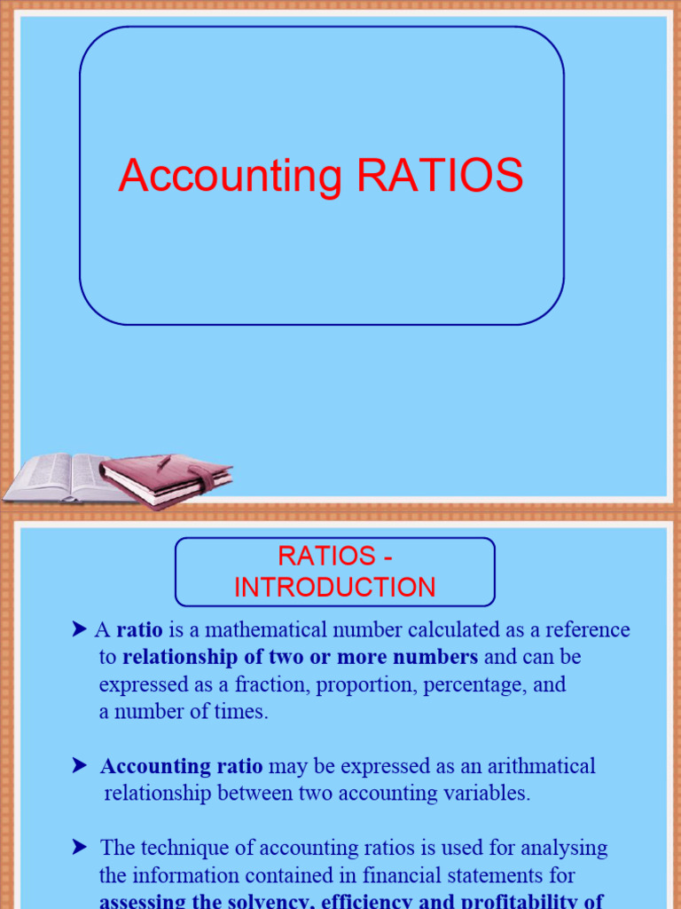 All Ratio Formulas | PDF